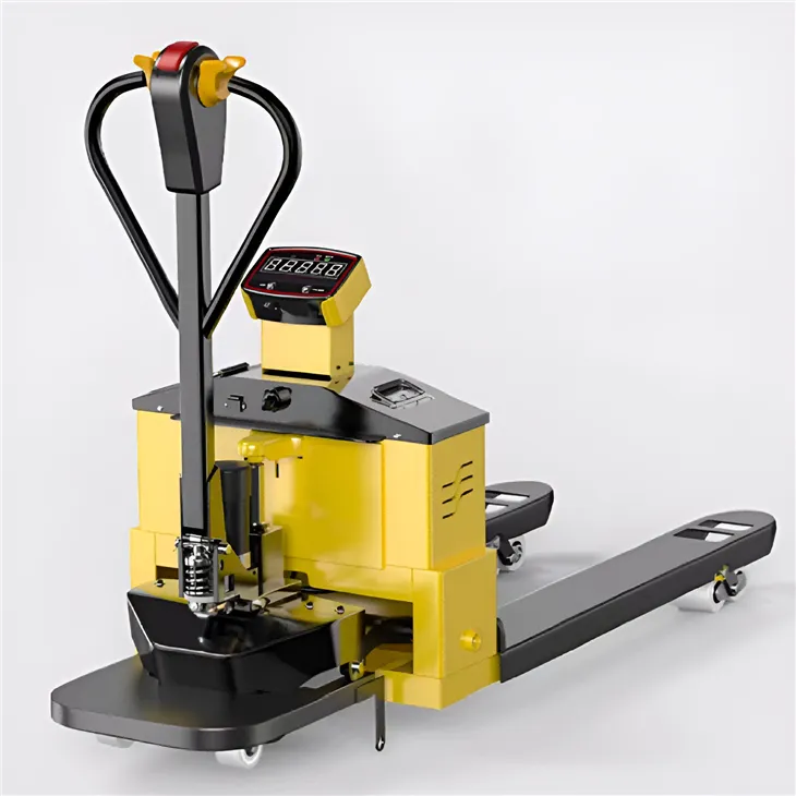Electric Pallet Truck With Weighing Scale